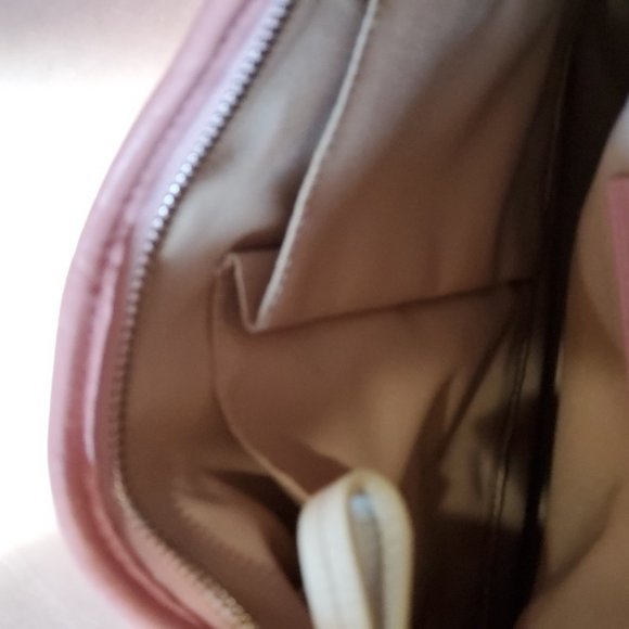 Euc Vintage Rare Coach Hampton Pink Leather Shoulder Bag Purse - Picture 11 of 14